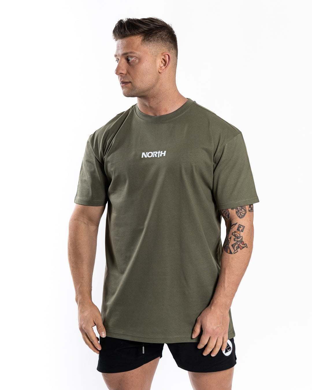 Oversized T - Olive
