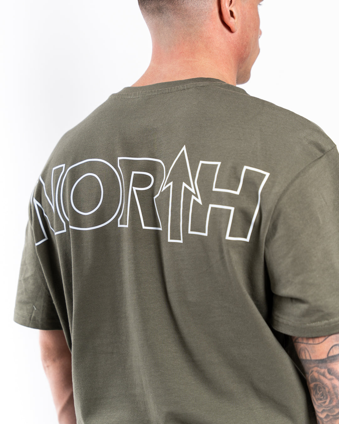 Oversized T - Olive